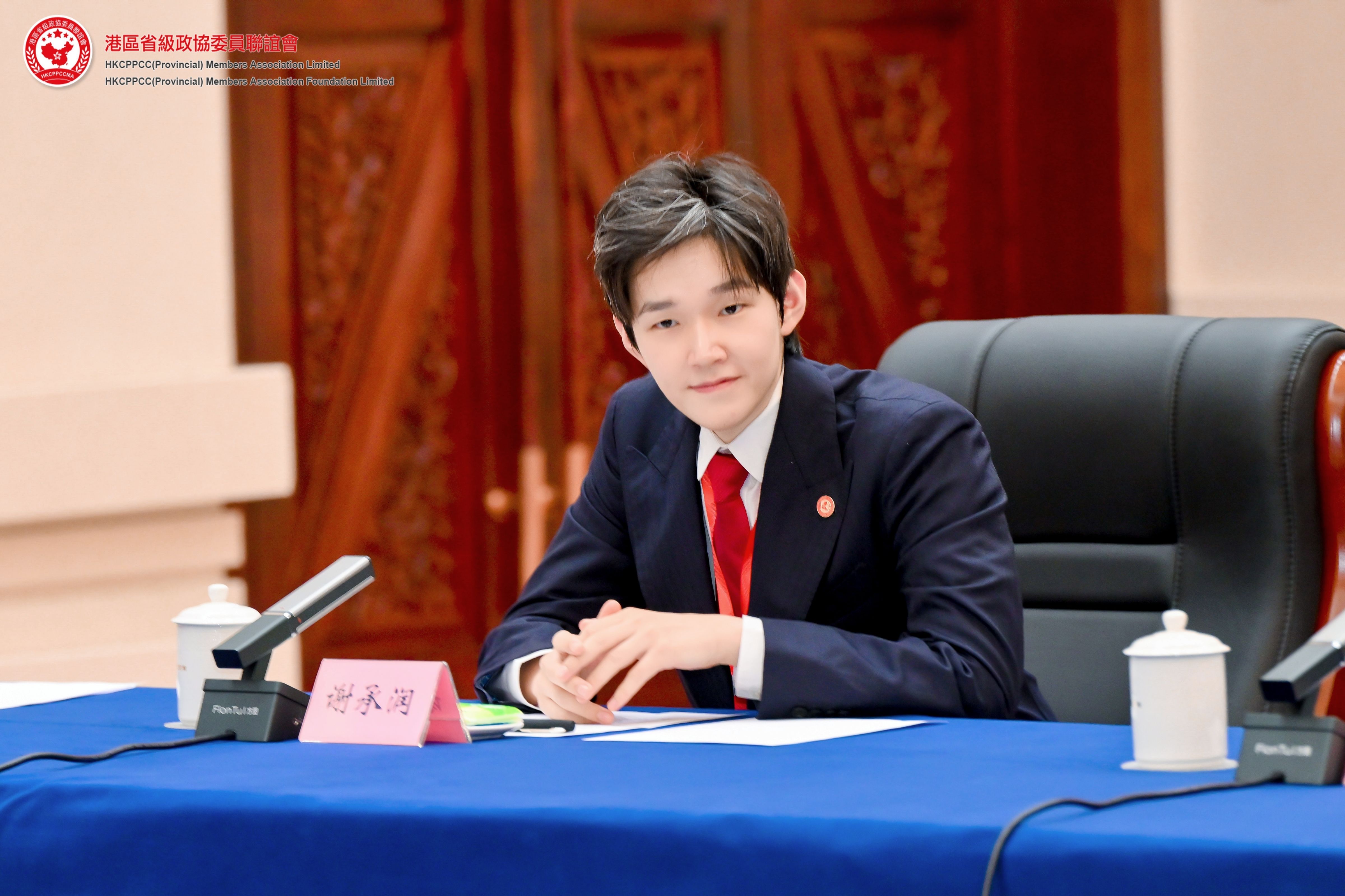 謝承潤隨港區省級政協委員聯誼會拜會河南省委書記劉寧、省政協主席孔昌生 冀合作加速優質創新藥可用可及