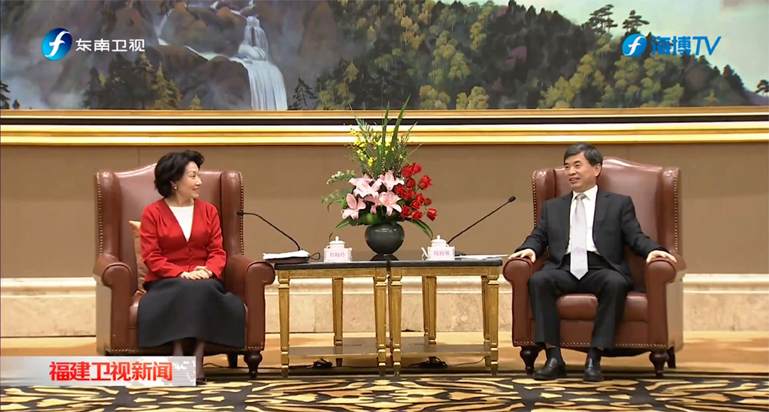 鄭翔玲率港區(qū)省級政協(xié)委員聯(lián)誼會赴閩考察交流 省委書記周祖翼會見考察團一行